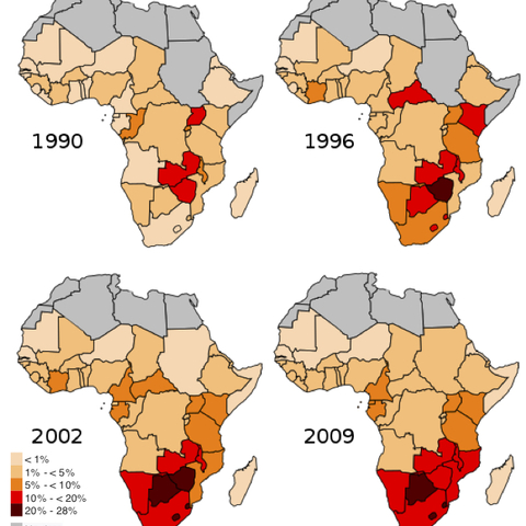 aids-in-africa-map
